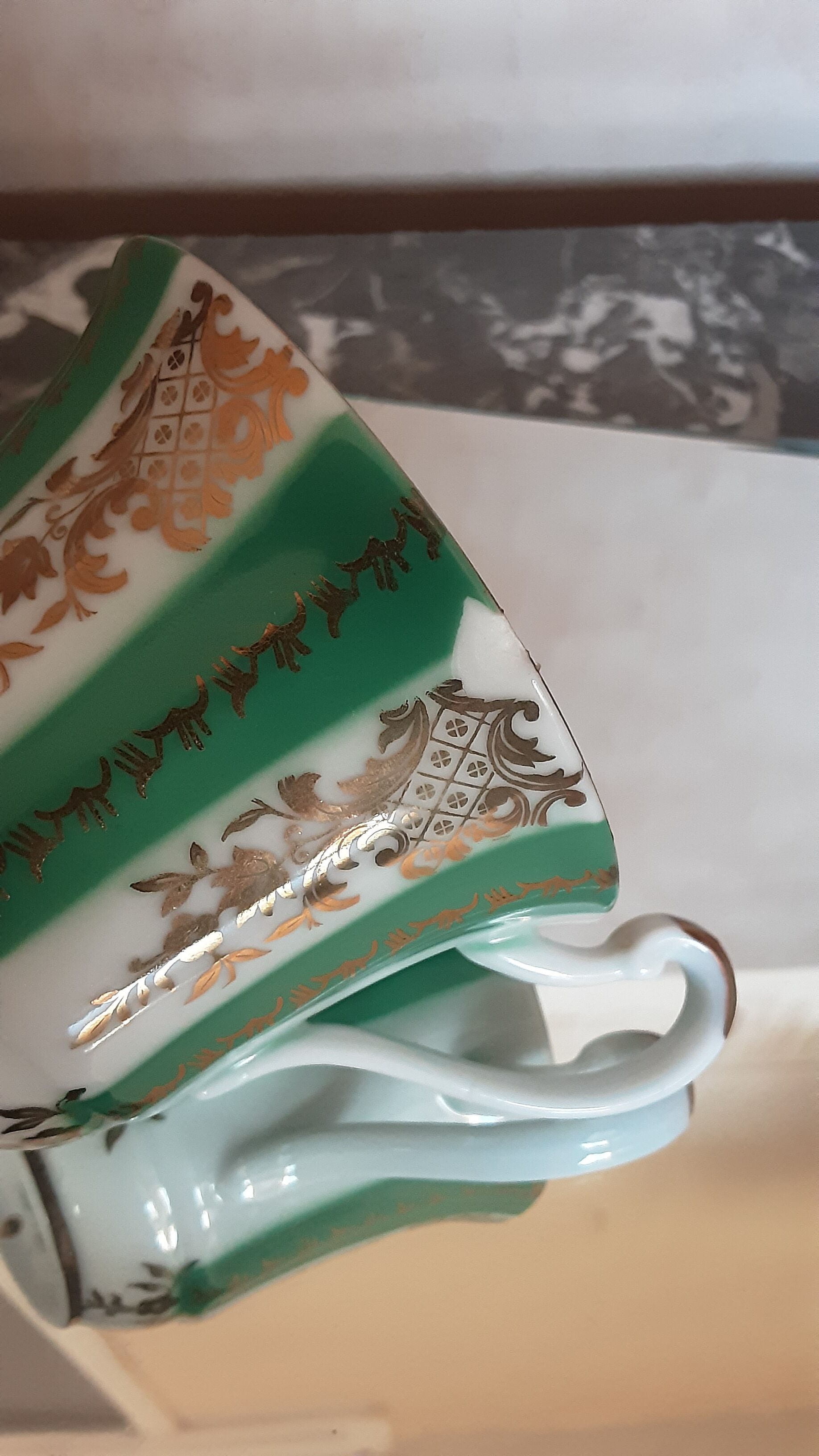 Porcelain tea-coffee cup - vintage