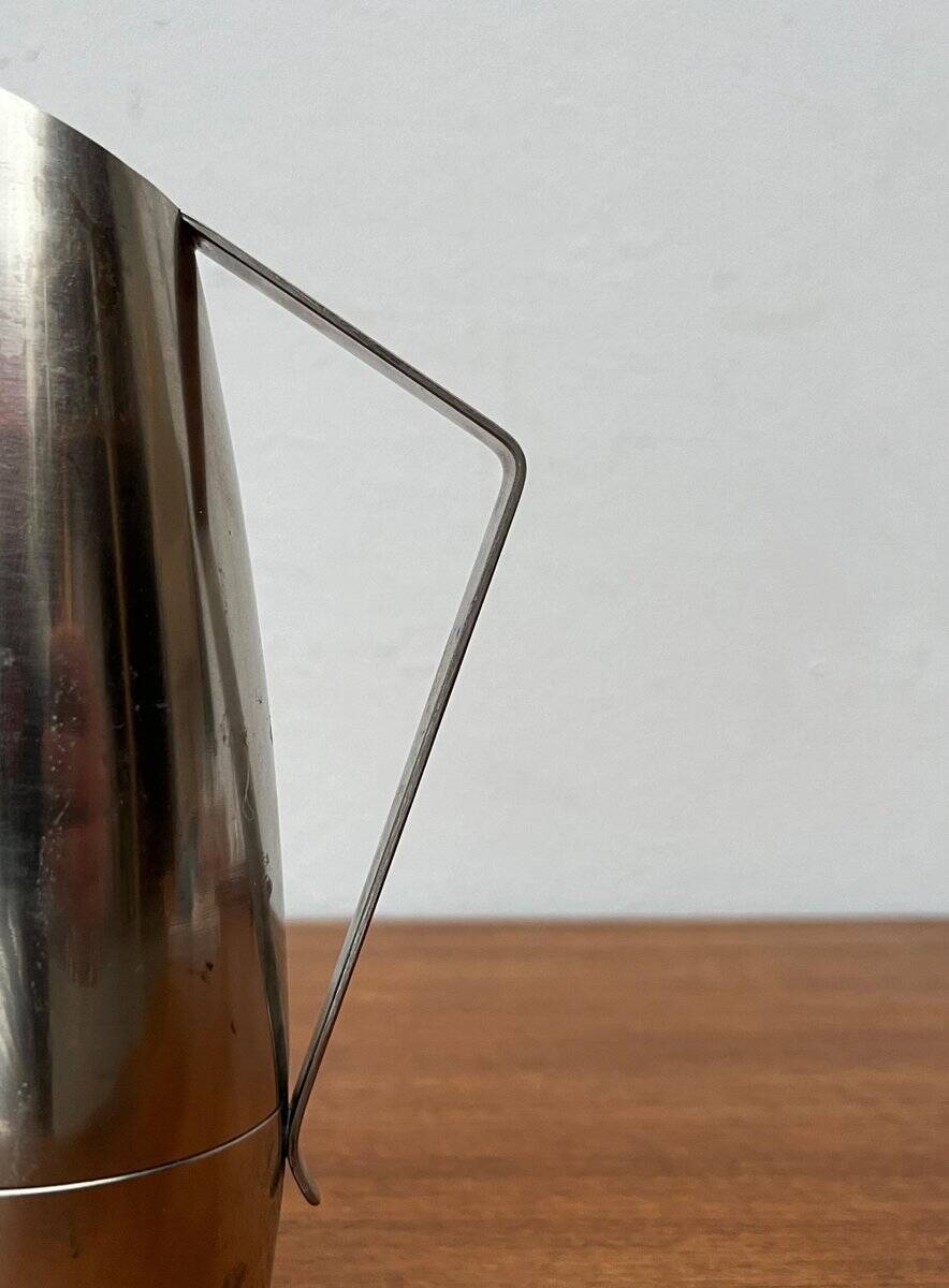 Mid-century pewter carafe vase by Dovo Holland, 1960s.