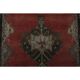 Tapis turc fait main en laine et coton rouge des années 1970 172x278