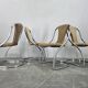 Set of Four Midcentury Dining Chairs, Gastone Rinaldi, Italy, 1970s