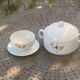 White porcelain soup tureen and sauce boat, Schirnding Bavaria, vintage 70s
