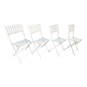 Chaises jardin métal