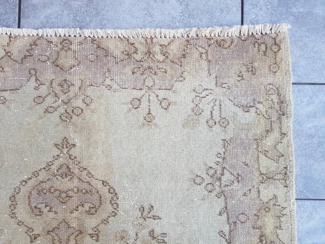 Tapis oushak anatolien beige