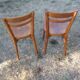 Paire de chaises bistrot luterna