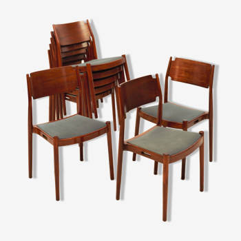 Danish stackable chairs