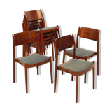 Danish stackable chairs
