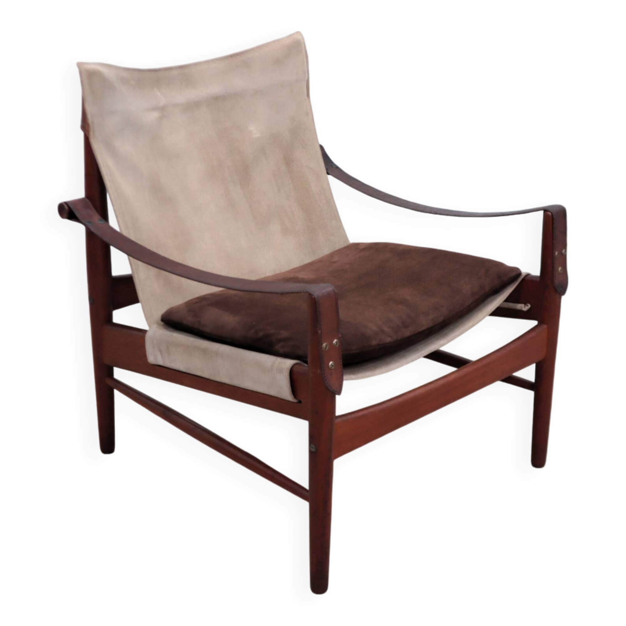“Antilop” Safari lounge chair by Hans Olsen 1960s