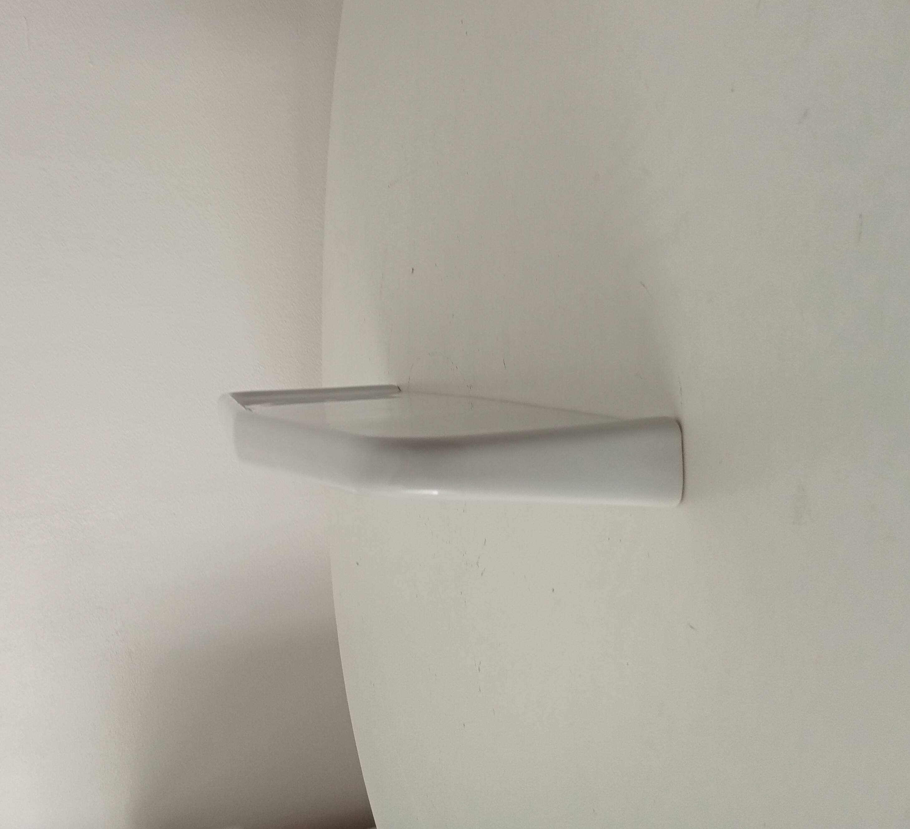 60s ceramic bathroom wall shelf