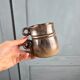 Vintage water butter dish Arts-Ceram Grand Feu – Michel Pointu, Puisaye stoneware from the 1950s