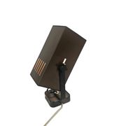 Philips - model NCS 104 - cube wall spotlight - metal - plastic - 1970's