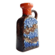 Mid Century Ceramic Jug by Dümler & Breiden, Brown, Orange, Blue Glazing, 1960s