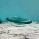 Asymmetrical glass catchall by Max Ingrand for Fontana Arte vintage 1