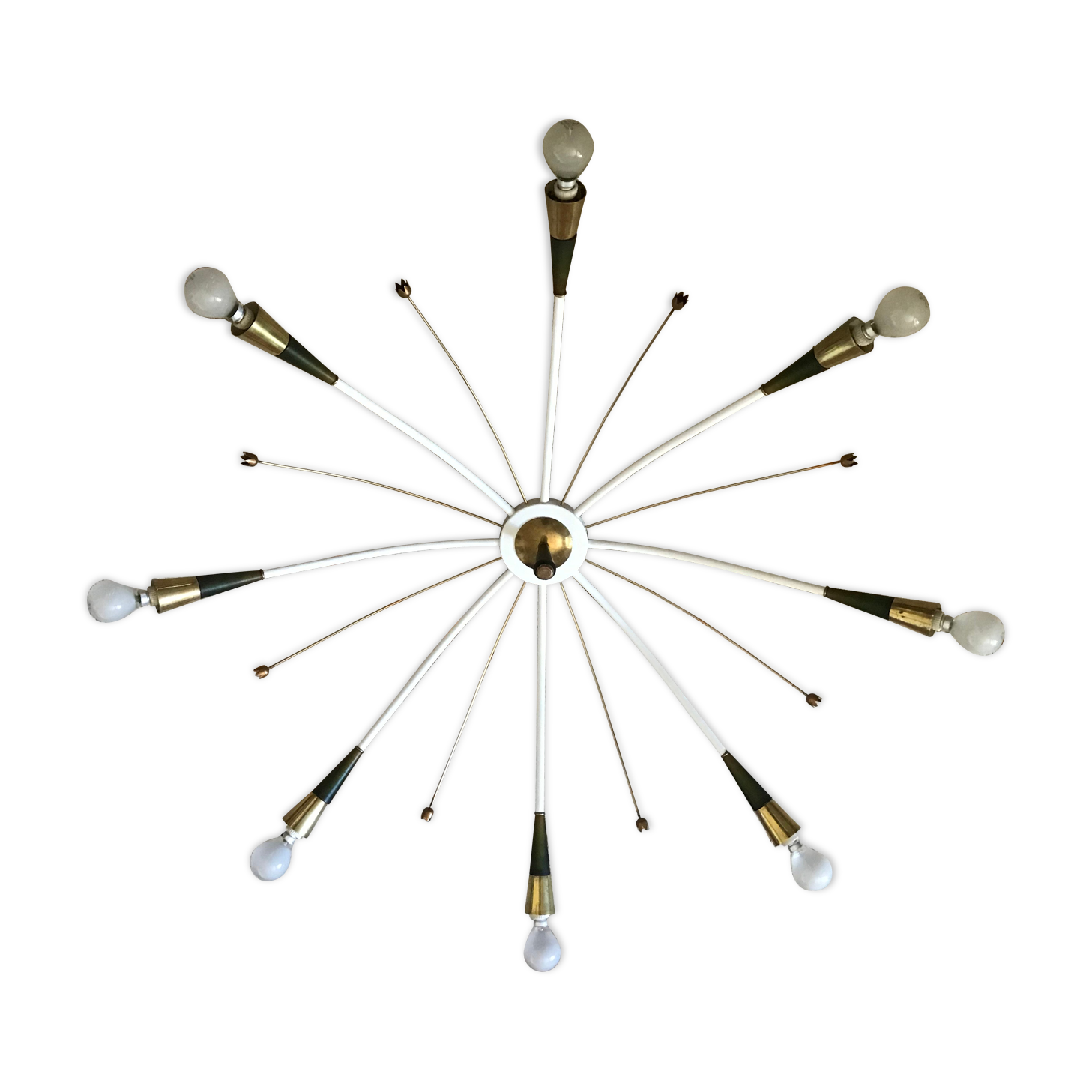 Ceiling lamp Lunel eight arms years 50/60