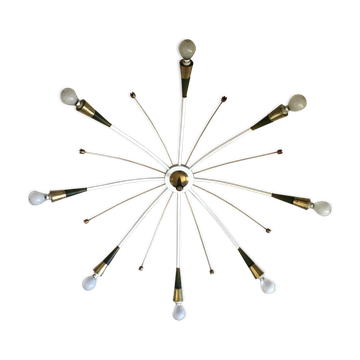 Ceiling lamp Lunel eight arms years 50/60