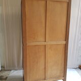 Vintage wardrobe with 1 door for years 50