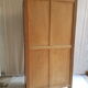 Vintage wardrobe with 1 door for years 50