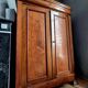 Louis Philippe Wardrobe Cabinet Mahogany 19th Century