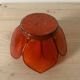 Mother-of-pearl flower candle holder