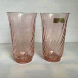 Paire de vases rosaline arcoroc