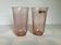 Pair of Arcoroc Rosaline vases