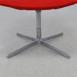 Fauteuil pivotant en laine Arper Cativa