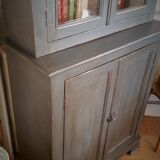 Old glass buffet