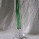 Bohemian crystal soliflore vase