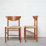 Model 316 Chairs by Peter Hvidt & Orla Mølgaard Nielsen