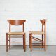 Chaises modèle 316 par Peter Hvidt & Orla Mølgaard Nielsen