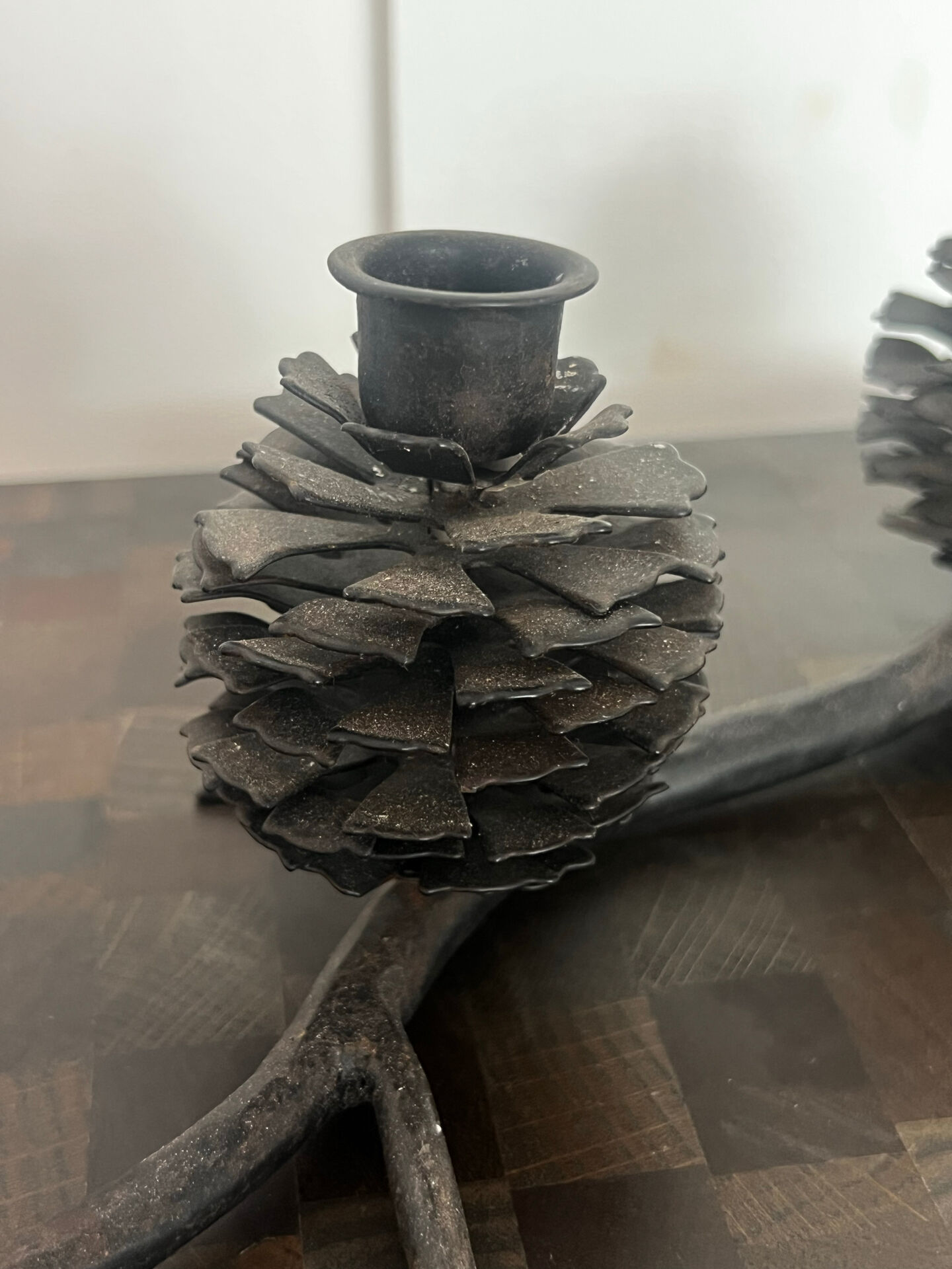 Brutalist Candle Holder 1960