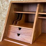 1960s 1970s teak secretary dresser Arne Wahl Iversen for Vinde Møbelfabrik