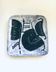 Vintage Brutalist Art Studio Ceramics Square Dish by Amphora Perignem, 1960s
