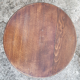 Tabouret en bois vintage, à vis, monte et descend