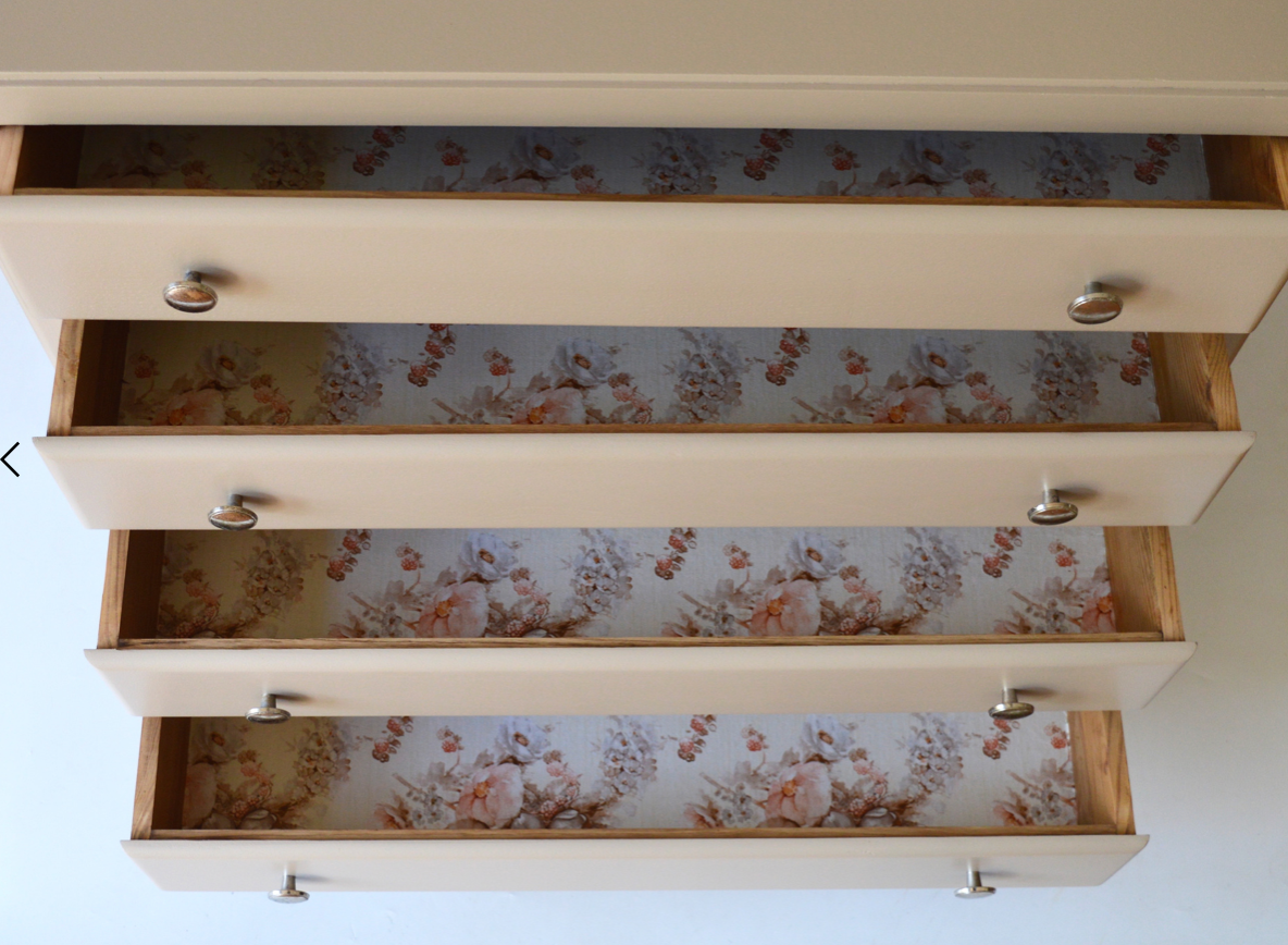 Vintage 4-drawer dresser fully restored