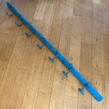 Wall-mounted coat rack with 7 hooks, length 191 cm