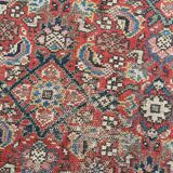 Tapis ancien persan kurde Malayer en longueur 200x490 cm