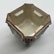 Pair of onion pots Samson 19th century Polychrome earthenware Strasbourg style Antique cache pots