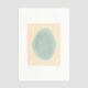 Painting on paper "Glacier Stone" signed Eawy