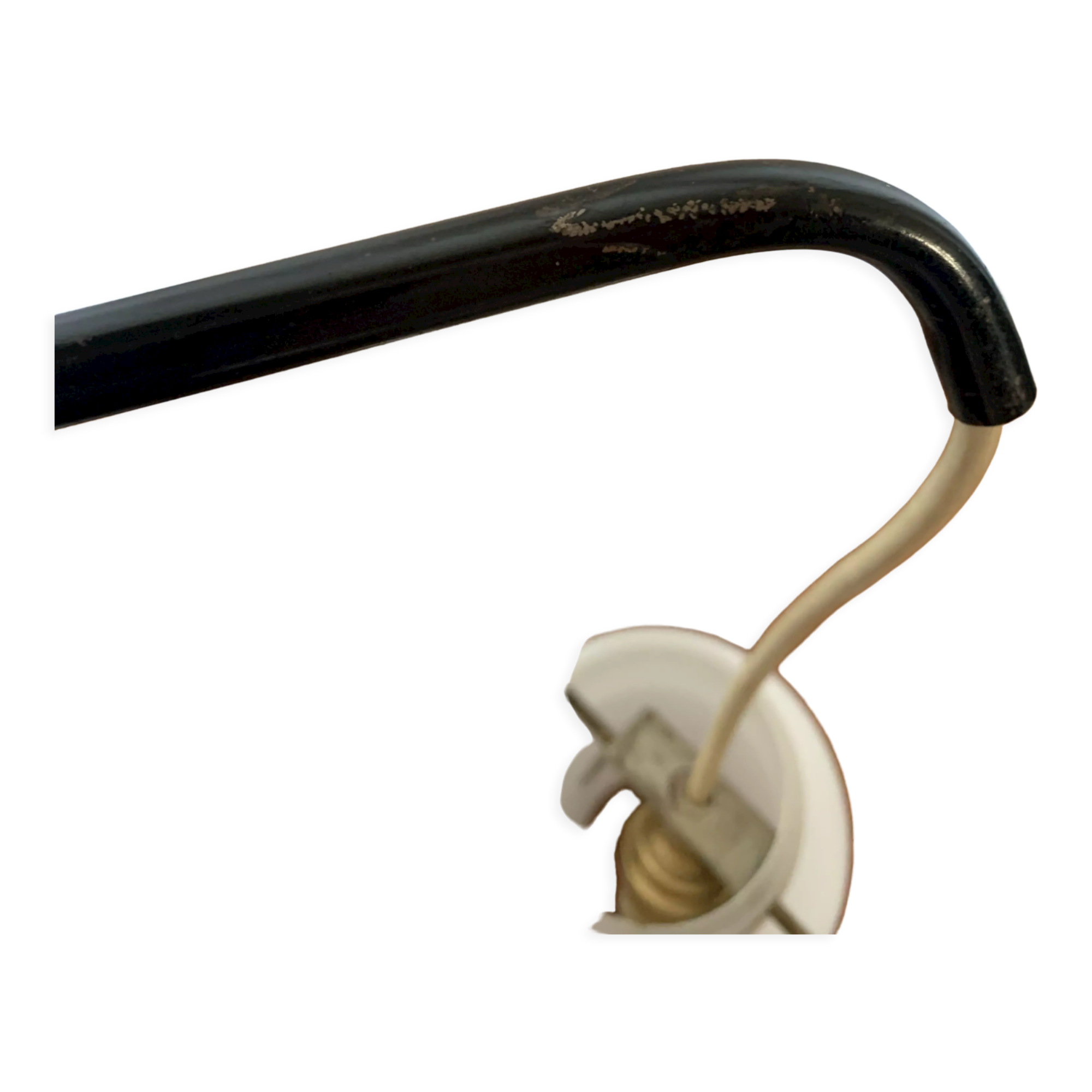 Suspension 3 globes en verre opalin