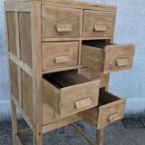 Craft cabinet with drawers