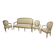 Louis Philippe 4-piece canapé