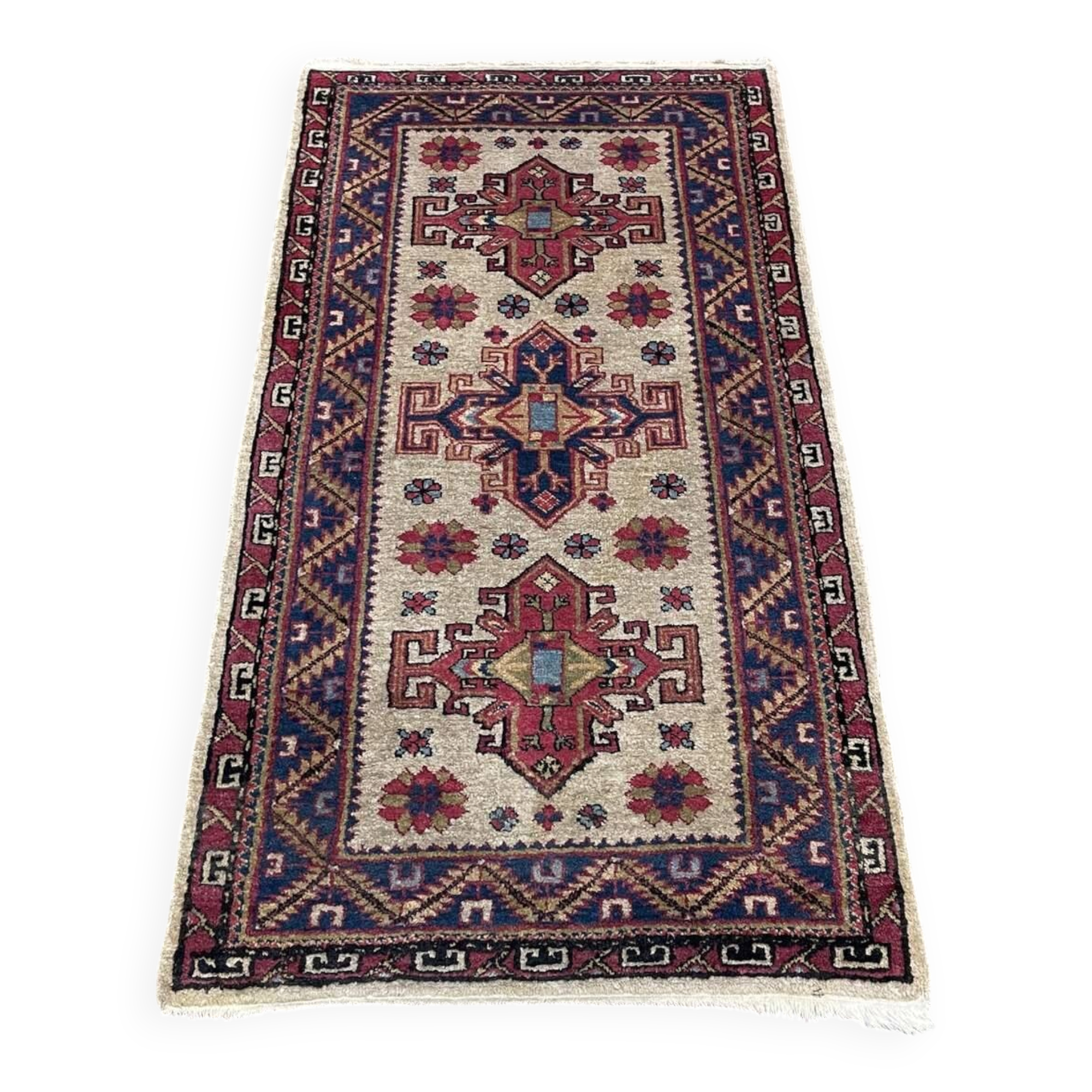 Handmade wool Iranian carpet