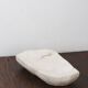 Brutalist free-form alabaster emptier