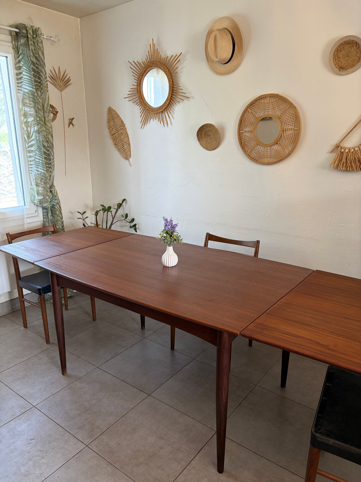 Scandinavian teak table Samcom