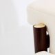 Pair of armchairs by Carlo De Carlo, rosewood, leather, brass, 1966
