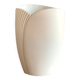 Vintage white porcelain vase AK Kaiser. It is signed Manfred Frey, 1960