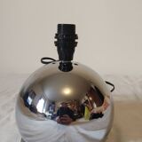 Chrome ball lamp base from the 70s