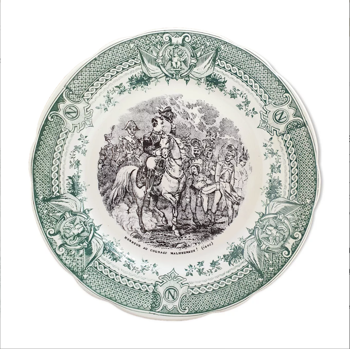 Talking plates Napoleon series