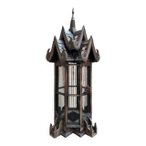 Handcrafted teak cage