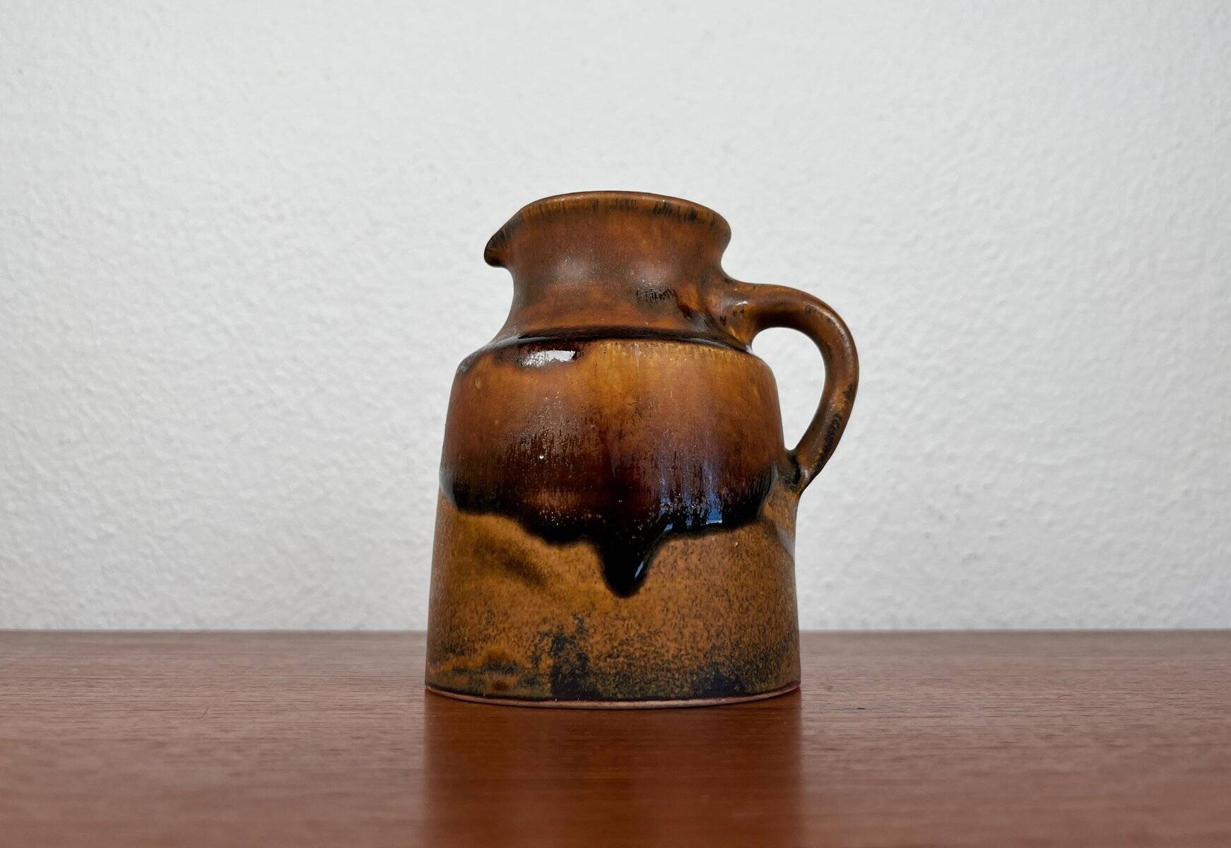 Studio Carafe Vase in German Ceramic from the Mid-Century by Otto Wichmann, 1960s